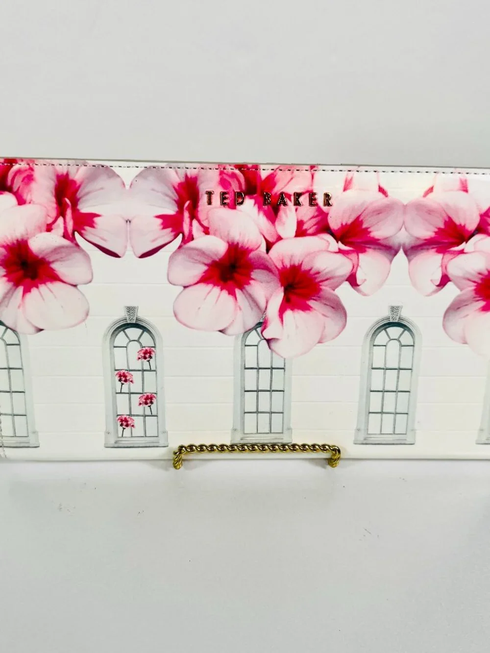 Ted Baker London Babylon Pink Floral Travel Wallet and Passport Holder